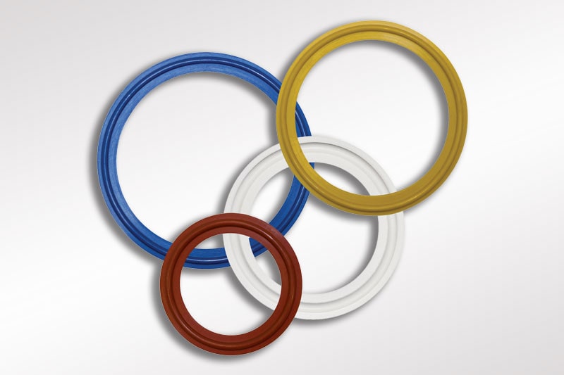 Gaskets in colors